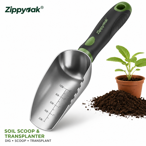 Zippyoak® Soil Scoop & Transplanter