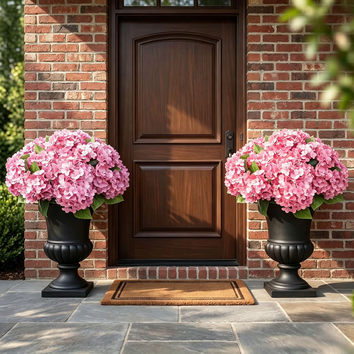 🔥Last Day 49% OFF🔥Artificial Outdoor Hydrangea Flowers - UV resistant, Waterproof, Windproof