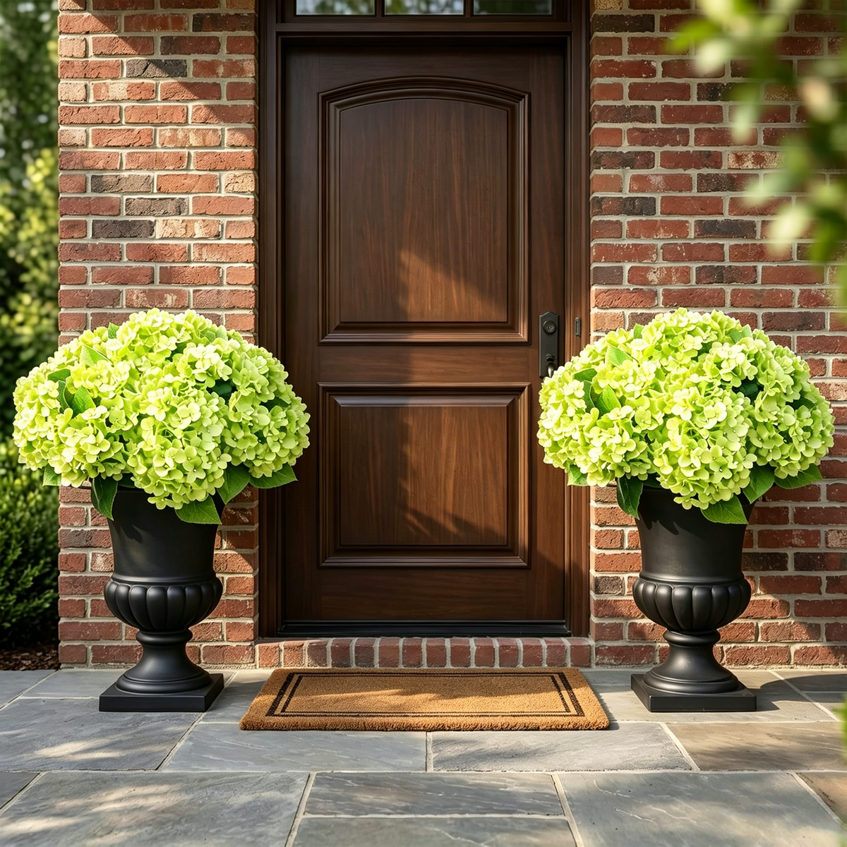 🔥Last Day 49% OFF🔥Artificial Outdoor Hydrangea Flowers - UV resistant, Waterproof, Windproof