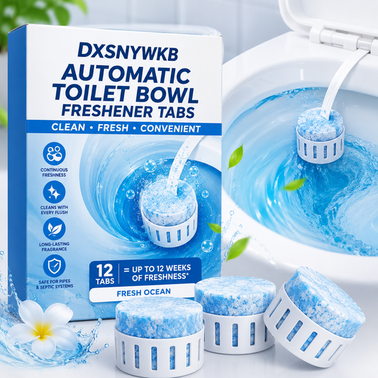 DXSNYWKB Automatic Toilet Bowl Freshener Tabs