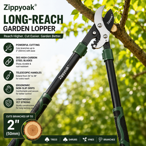 Zippyoak® Long-Reach Garden Lopper