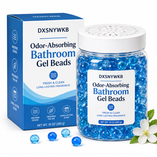 DXSNYWKB Odor-Absorbing Bathroom Gel Beads