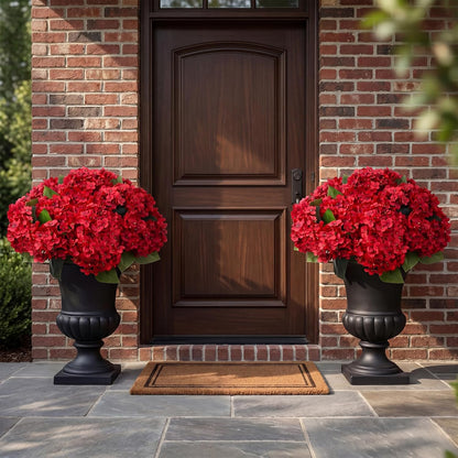 🔥Last Day 49% OFF🔥Artificial Outdoor Hydrangea Flowers - UV resistant, Waterproof, Windproof