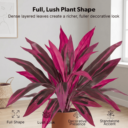 🎁  Last Day 49% OFF - Artificial Boston Fern & Dragon's Blood Tree Plants