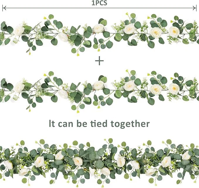 💥Last Day 70% OFF🌼🔥Hot Sale 🌹Artificial Rose Garland Flower Vine