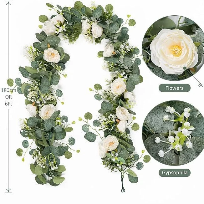 💥Last Day 70% OFF🌼🔥Hot Sale 🌹Artificial Rose Garland Flower Vine