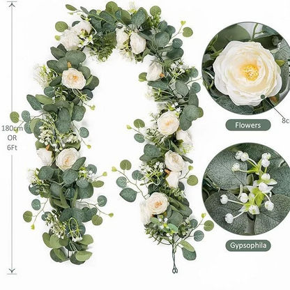 💥Last Day 70% OFF🌼🔥Hot Sale 🌹Artificial Rose Garland Flower Vine