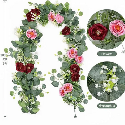 💥Last Day 70% OFF🌼🔥Hot Sale 🌹Artificial Rose Garland Flower Vine