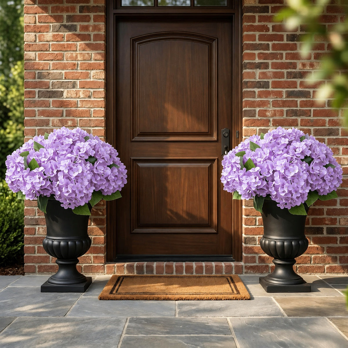 🔥Last Day 49% OFF🔥Artificial Outdoor Hydrangea Flowers - UV resistant, Waterproof, Windproof