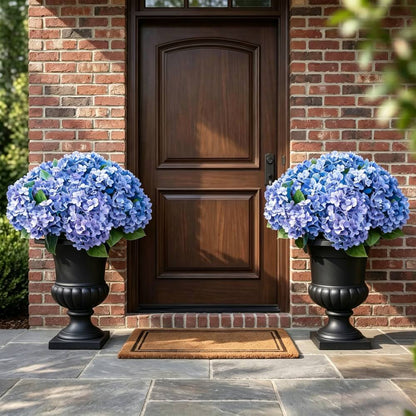 🔥Last Day 49% OFF🔥Artificial Outdoor Hydrangea Flowers - UV resistant, Waterproof, Windproof